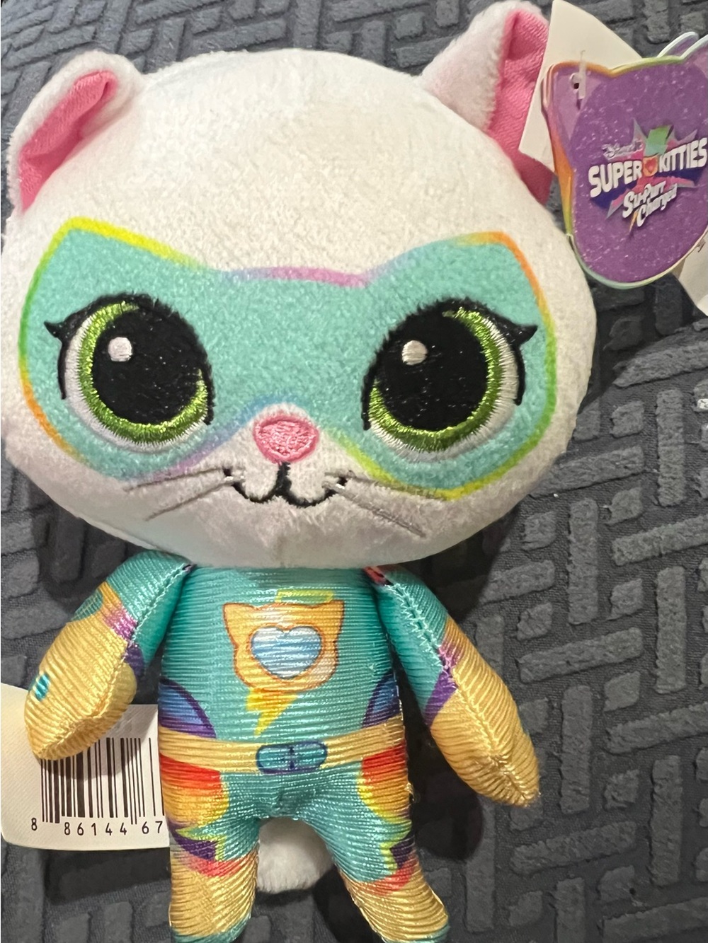 Super Kitties- Bitsy Mini Plush, NWT